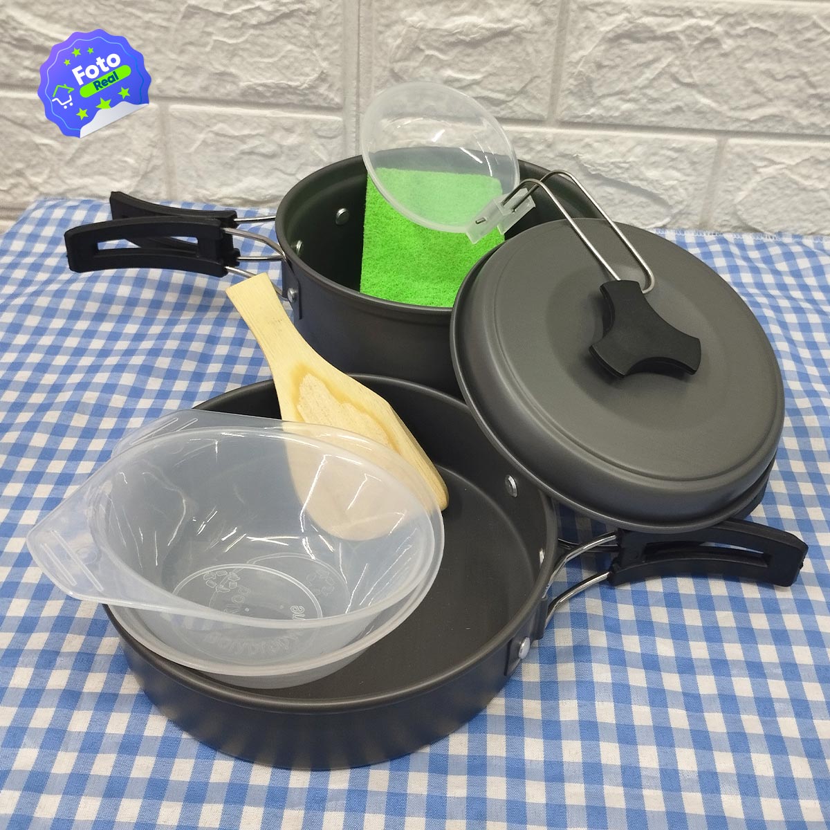 Kit De Utensilios Cocina Camping SY-200